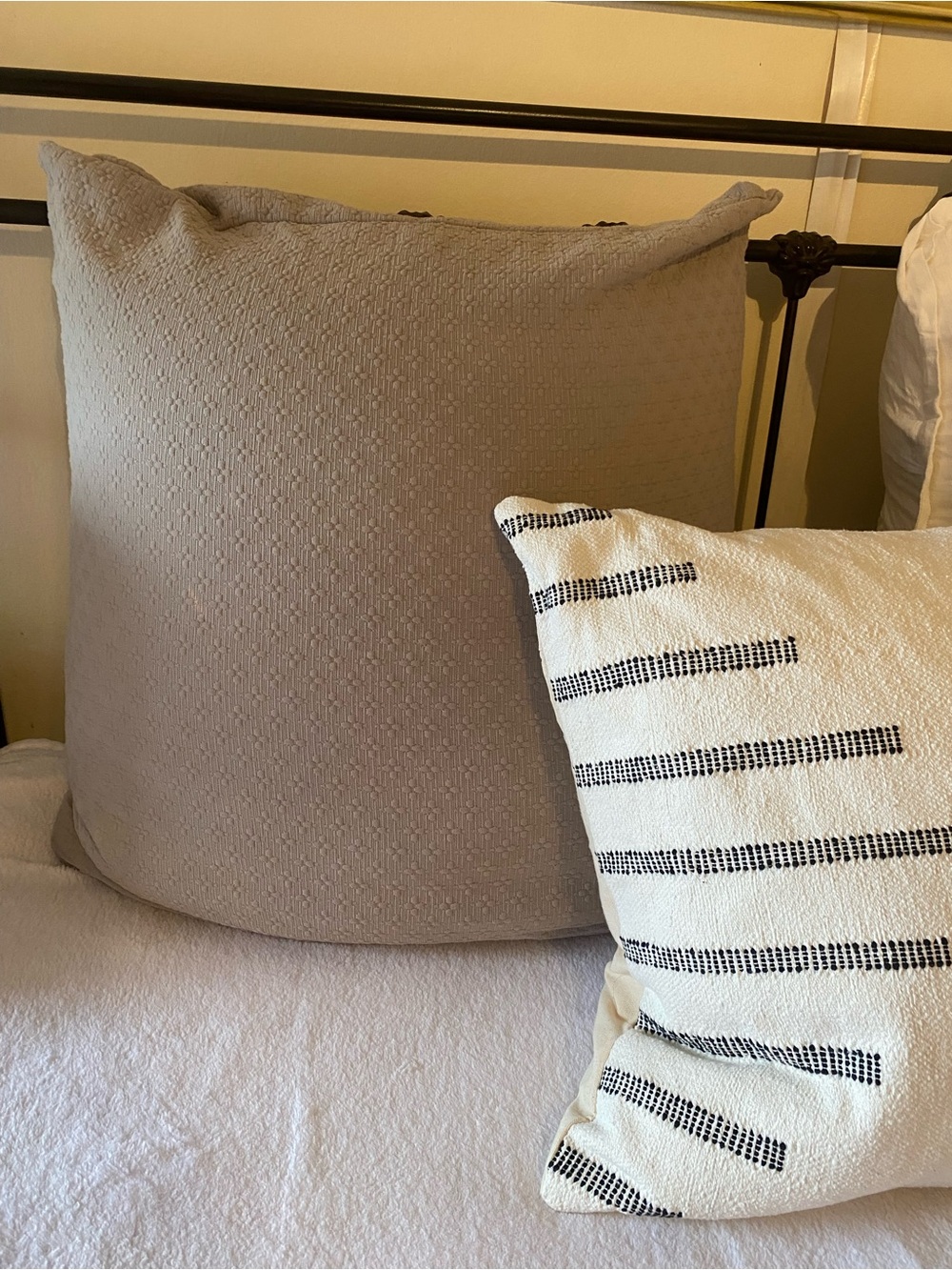Charter Club Diamond Dot Euro Shams Grey